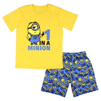 Big Boys Minions 1 In A Minion 2PC Pajama Set