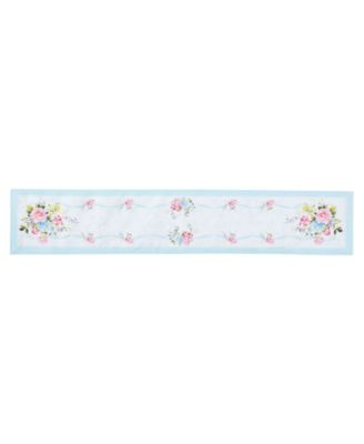 Rose Cottage Engineered Table Runner, 13" x 70"