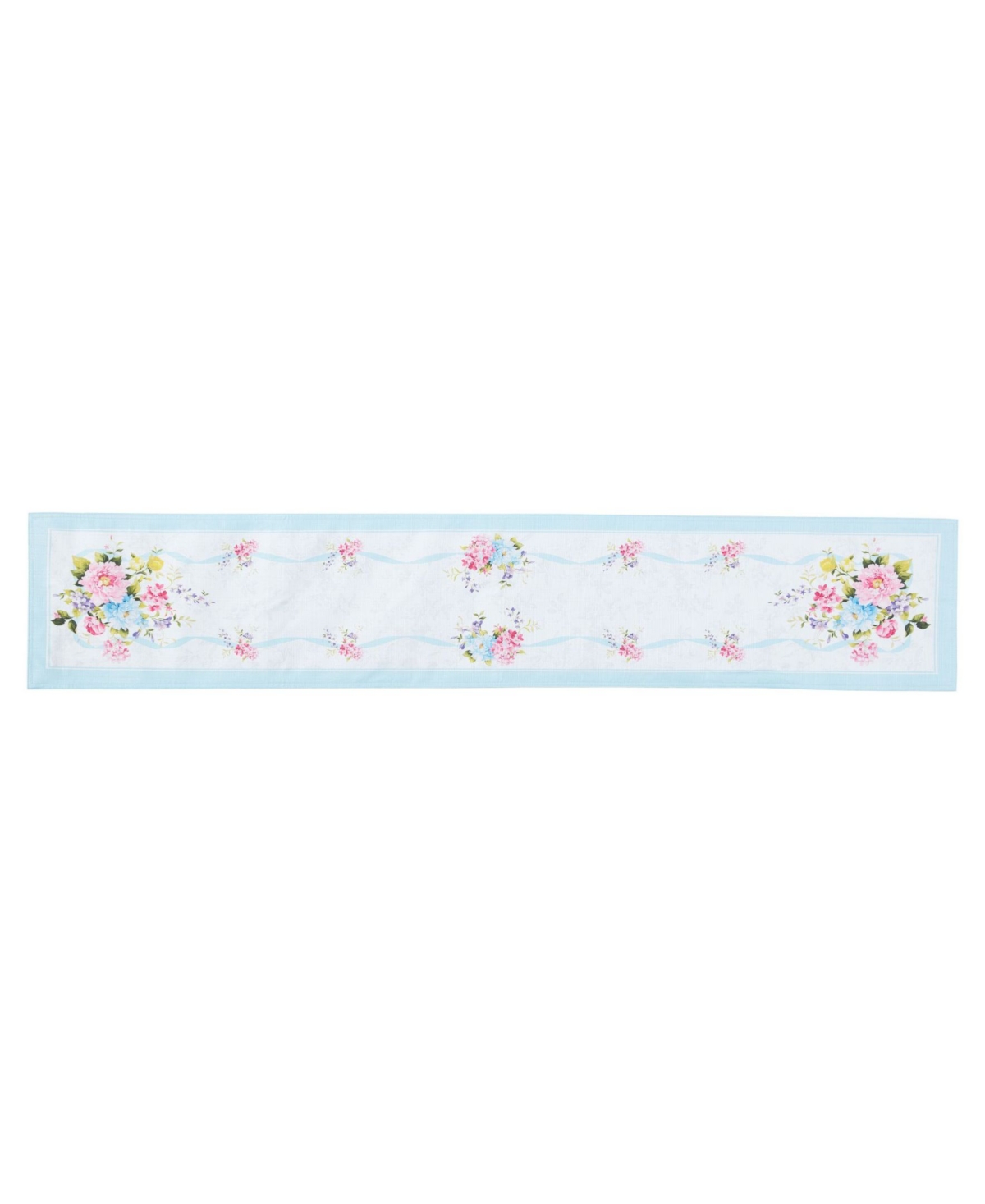 Elrene Rose Cottage Engineered Table Runner, 13" X 70" In Multi