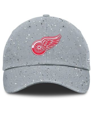 Women's Gray Detroit Red Wings Heritage Snow Day Speckle Adjustable Hat