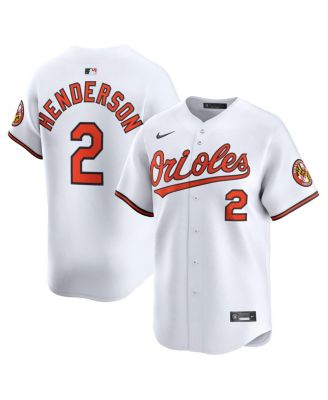 Nike - Men's Gunnar Henderson White Baltimore Orioles Home Limited Player Jersey