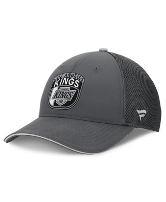Men's Gray Los Angeles Kings Authentic Pro Home Ice Trucker Adjustable Hat
