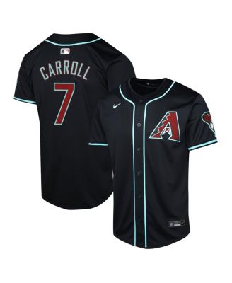 Nike - Big Boys and Girls Corbin Carroll Black Arizona Diamondbacks Alternate Limited Player Jersey