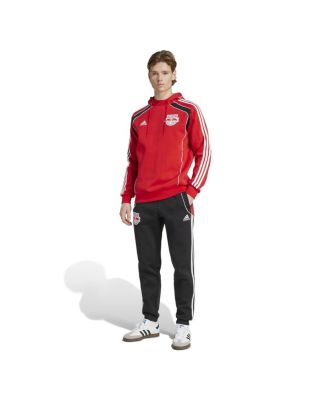 Men's Red New York Red Bulls 2025 Travel Pullover Hoodie