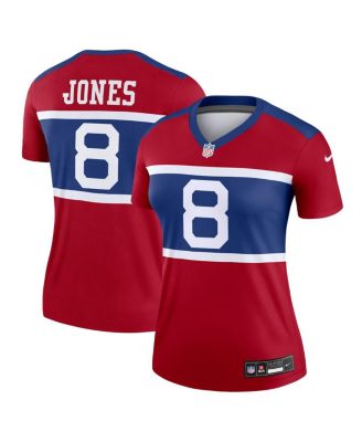 Nike - Women's Daniel Jones Red New York Giants Alternate Legend Player Performance Top