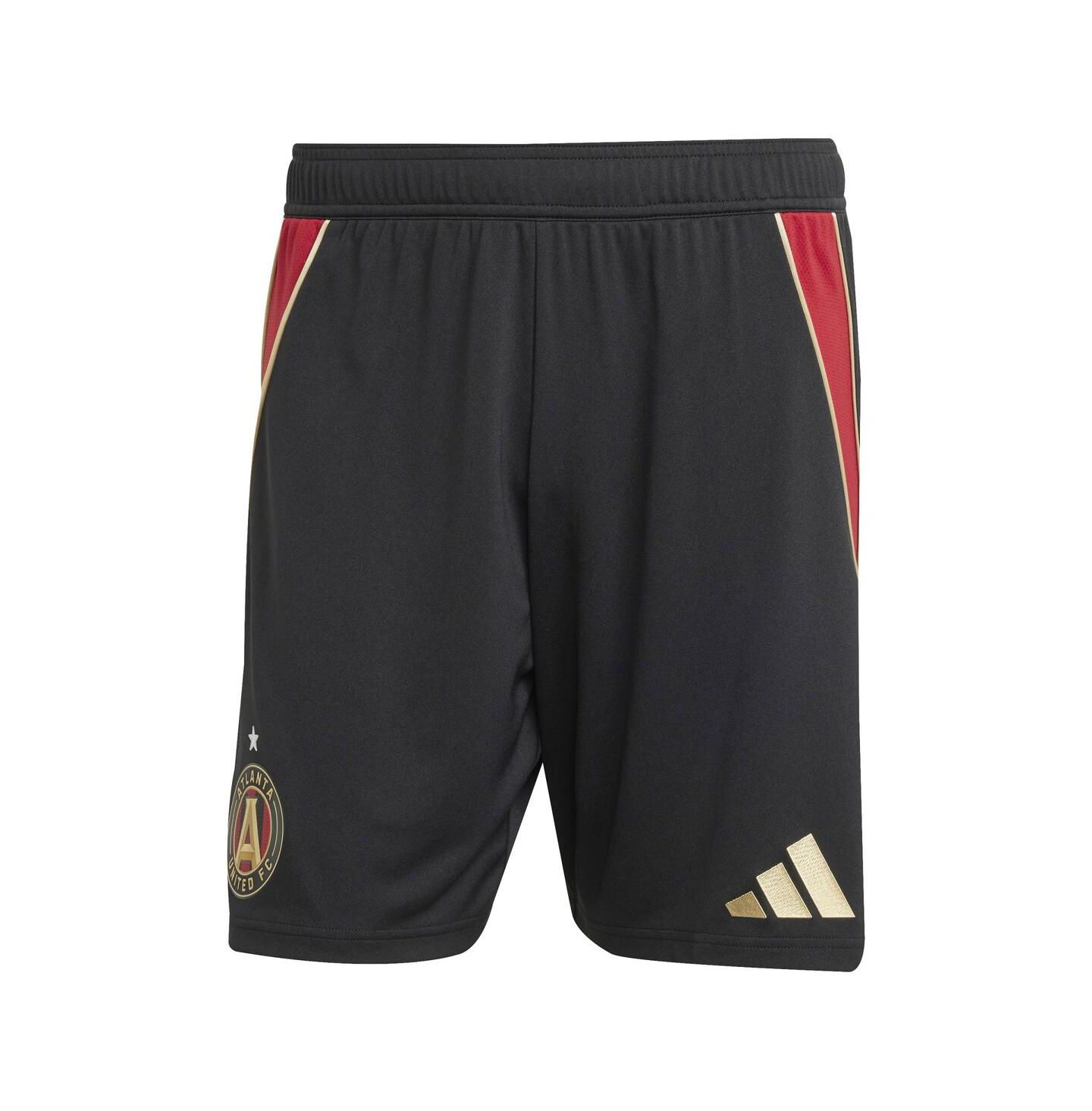 Мужские шорты adidas Black Atlanta United FC Home 2025 The Connector Authentic — фото 4