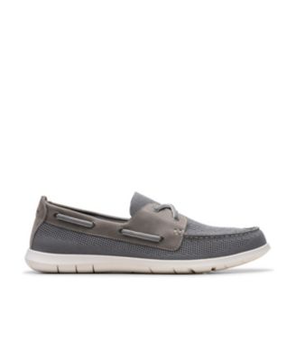 Men's Flexway Tie Casual Slip On Boat Shoe