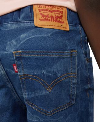 Big Boys Skinny Fit Dobby Shorts