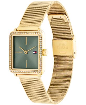Women's Quartz Gold-Tone Stainless Steel Bracelet Watch, 21.3mm