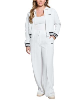 GUESS - Women's Seam-Front Wide-Leg Pants