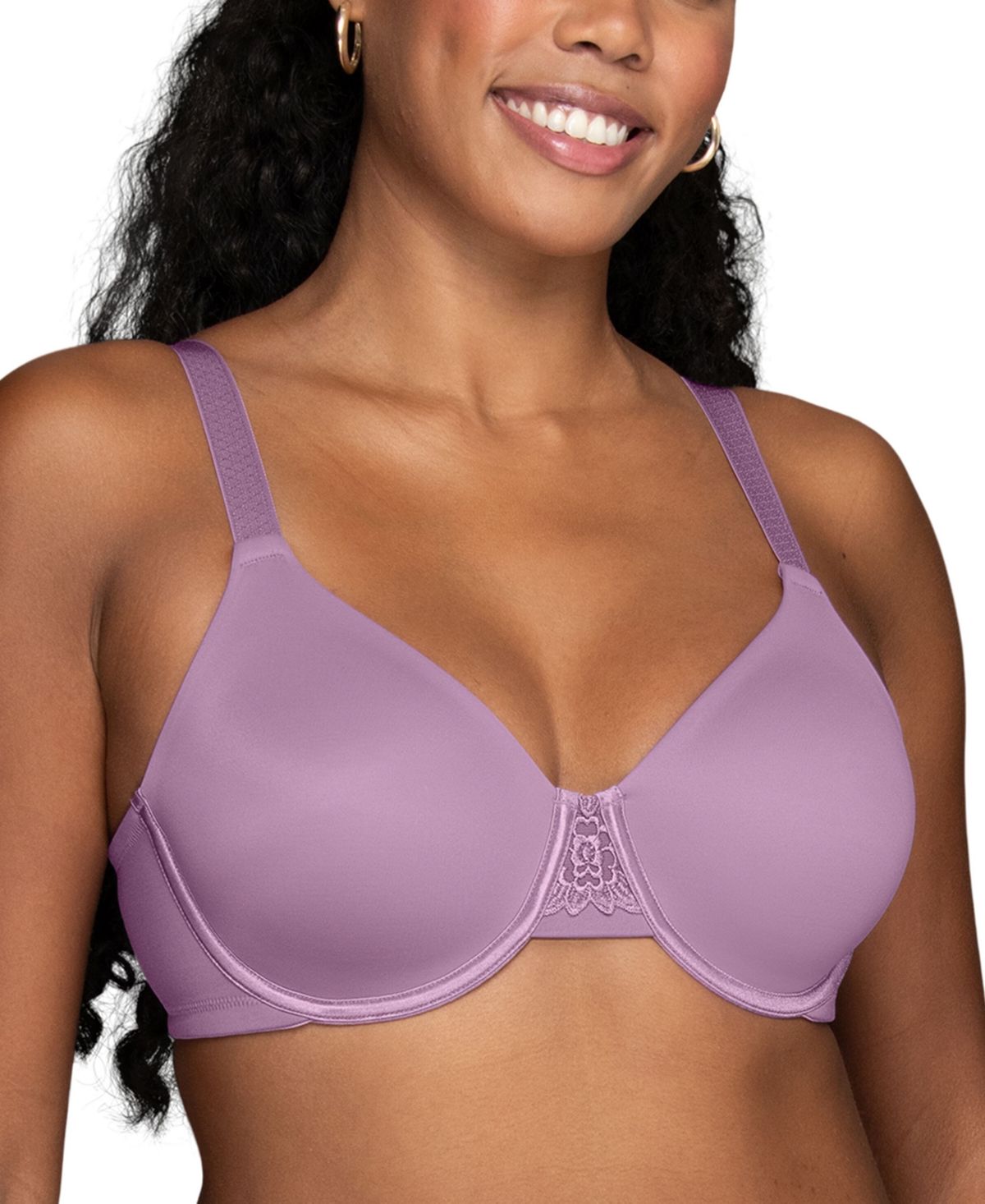 VANITY FAIR FULL FIGURE BEAUTY BACK SMOOTHING MINIMIZER BRA 76080 