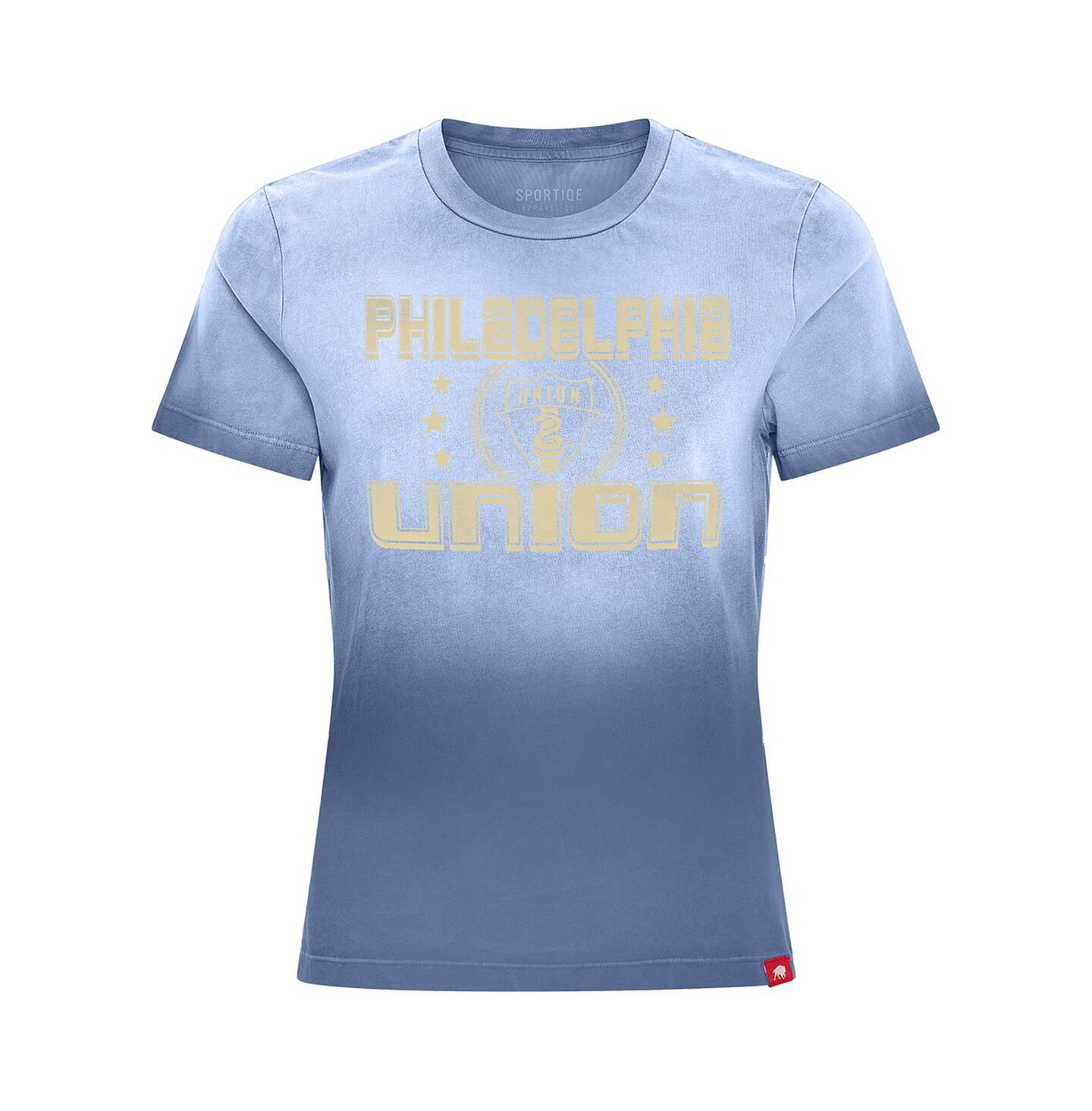 Женская футболка Sportiqe Blue Philadelphia Union Arcadia — фото 3