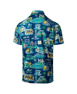 Men's Navy Notre Dame Fighting Irish Scenic Polo Shirt