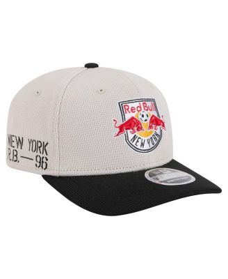 New Era - Men's Khaki/Black New York Red Bulls 2025 Jersey Hook 9SEVENTY Stretch-Snap Hat