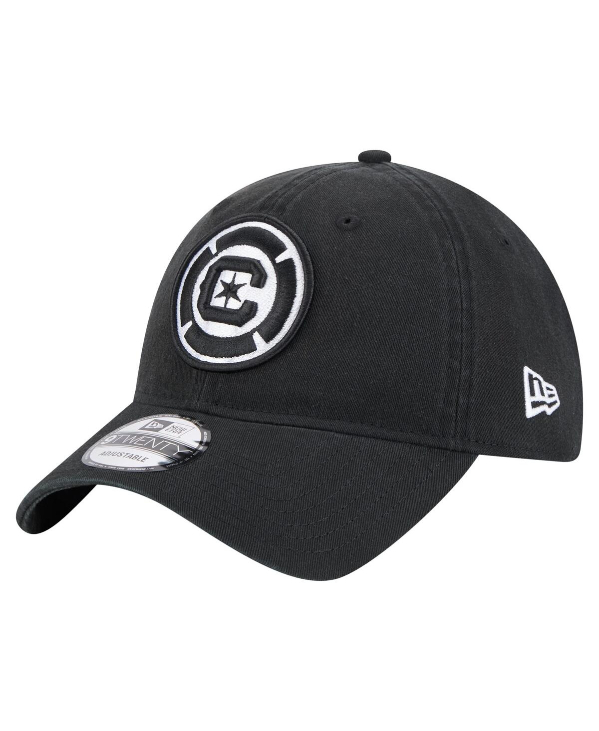 NEW ERA MEN'S BLACK CHICAGO FIRE 2025 KICKOFF 9TWENTY ADJUSTABLE HAT 