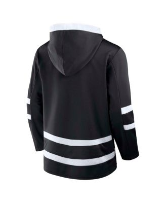 Men's Black Utah Hockey Club Inside Line Pullover Hoodie