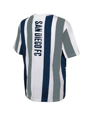 Big Boys and Girls White San Diego FC High Stepping T-Shirt