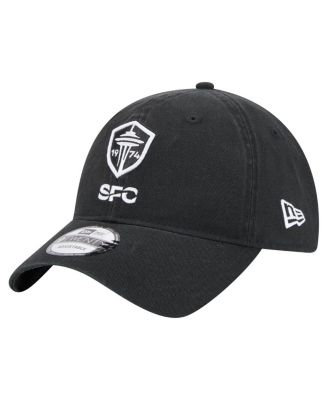 New Era - Men's Black Seattle Sounders FC 2025 Kickoff 9TWENTY Adjustable Hat