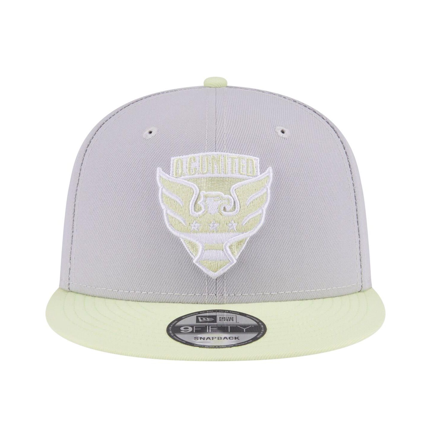 Мужские головные уборы New Era Gray D.C. United Color Pack Two-Tone 9FIFTY Snapback Hat — фото 5