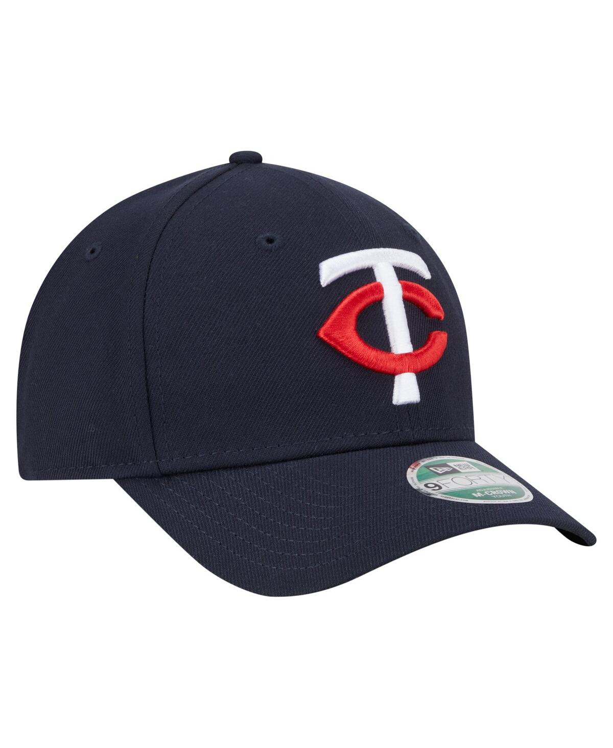 Shop New Era Big Boys And Girls Navy Minnesota Twins Player Replica 9forty Adjustable Hat