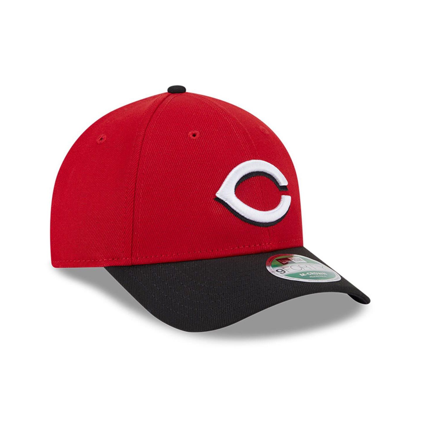 Мужская кепка New Era Red Cincinnati Reds Player Replica 9FORTY Adjustable Hat — фото 4