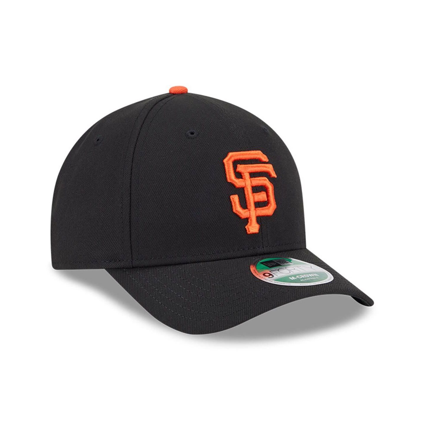 Мужская кепка New Era Black San Francisco Giants Player Replica 9FORTY Adjustable Hat — фото 4
