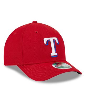 Men's Red Texas Rangers Player Replica 9FORTY Adjustable Hat