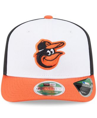 Men's Black/Orange Baltimore Orioles Player Replica 9SEVENTY Adjustable Hat