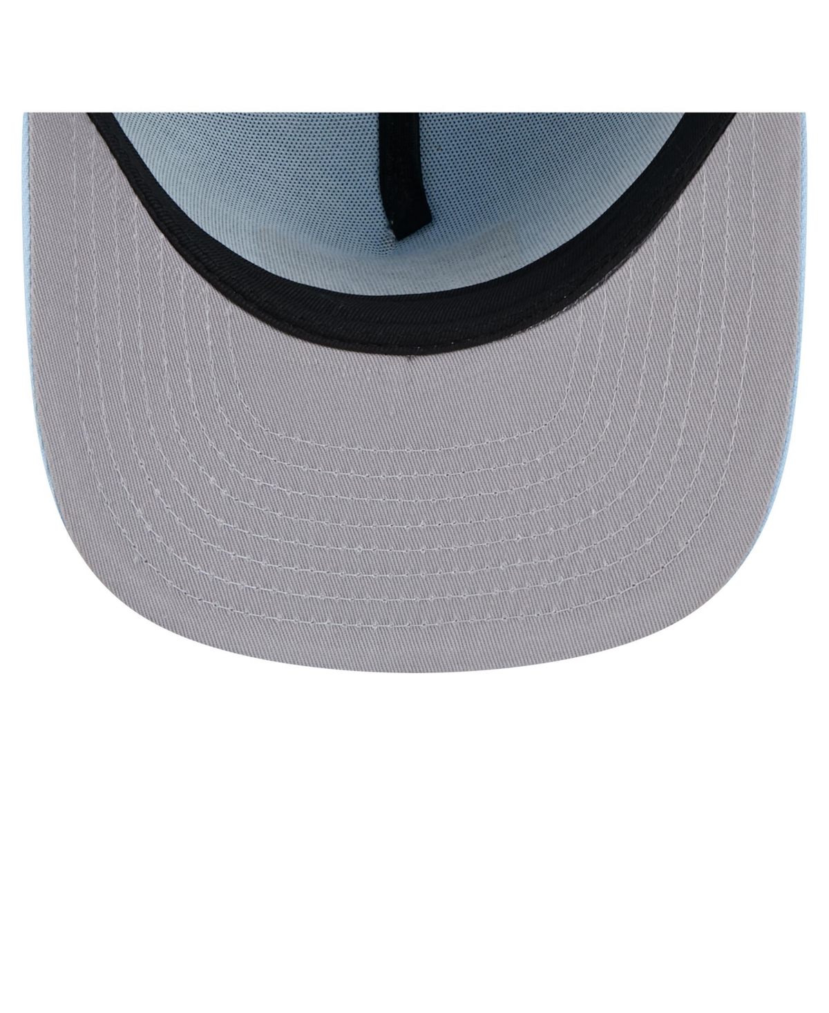 New Era Men's Light Blue Las Vegas Raiders Color Pack A-frame 59fifty Fitted Hat In Light Blue