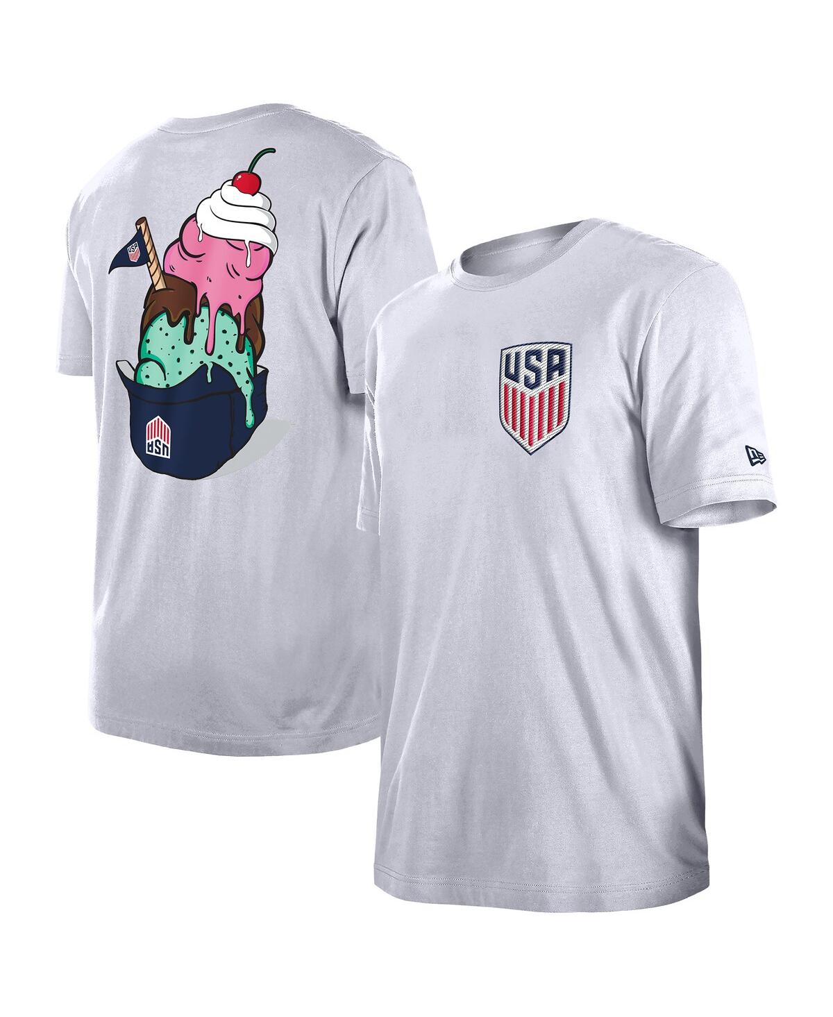 5th & Ocean Men's White Usmnt Gameday T-shirt In White