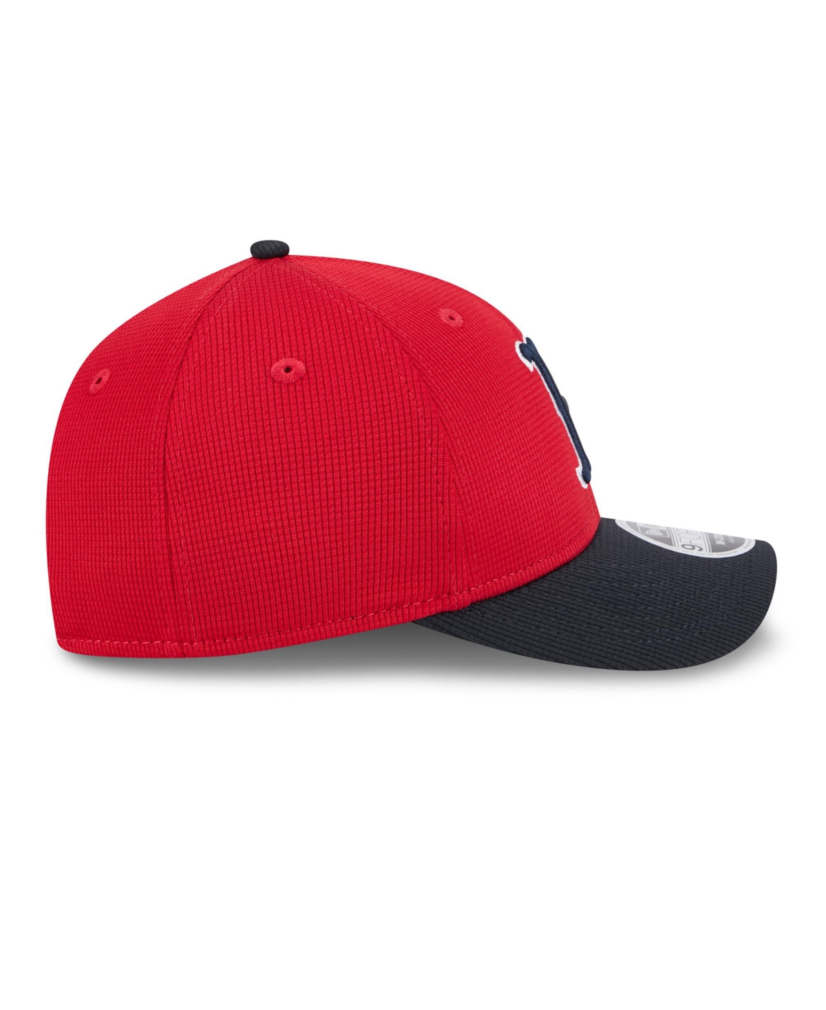 NEW ERA MEN'S RED/BLACK BOSTON RED SOX 2025 BATTING PRACTICE 9FORTY M-CROWN ADJUSTABLE HAT 