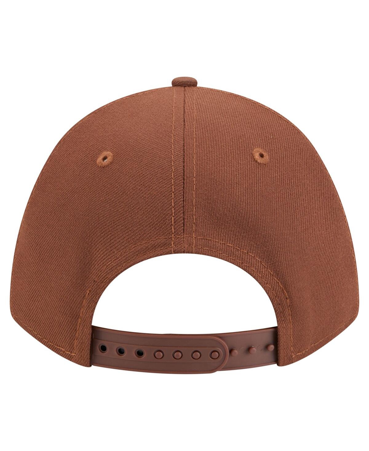 NEW ERA MEN'S BROWN PITTSBURGH STEELERS MOTORSPORT 9FORTY ADJUSTABLE HAT 