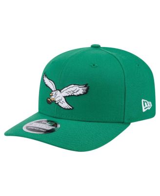 New Era - Men's Kelly Green Philadelphia Eagles 9SEVENTY Stretch-Snap Hat