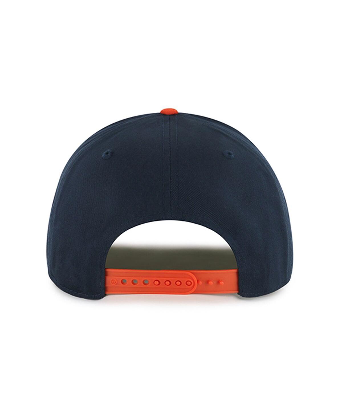 47 Brand Men's Navy Detroit Tigers Drop Shadow Rope Hitch Adjustable Hat In Navy