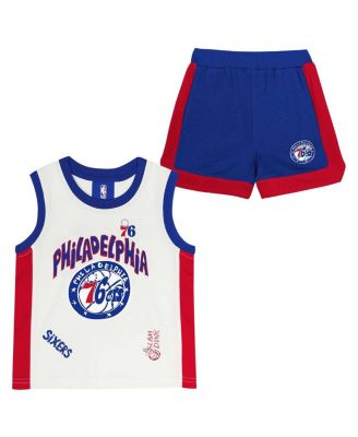 Outerstuff - Preschool Philadelphia 76ers Mesh Tank Top and Shorts Set