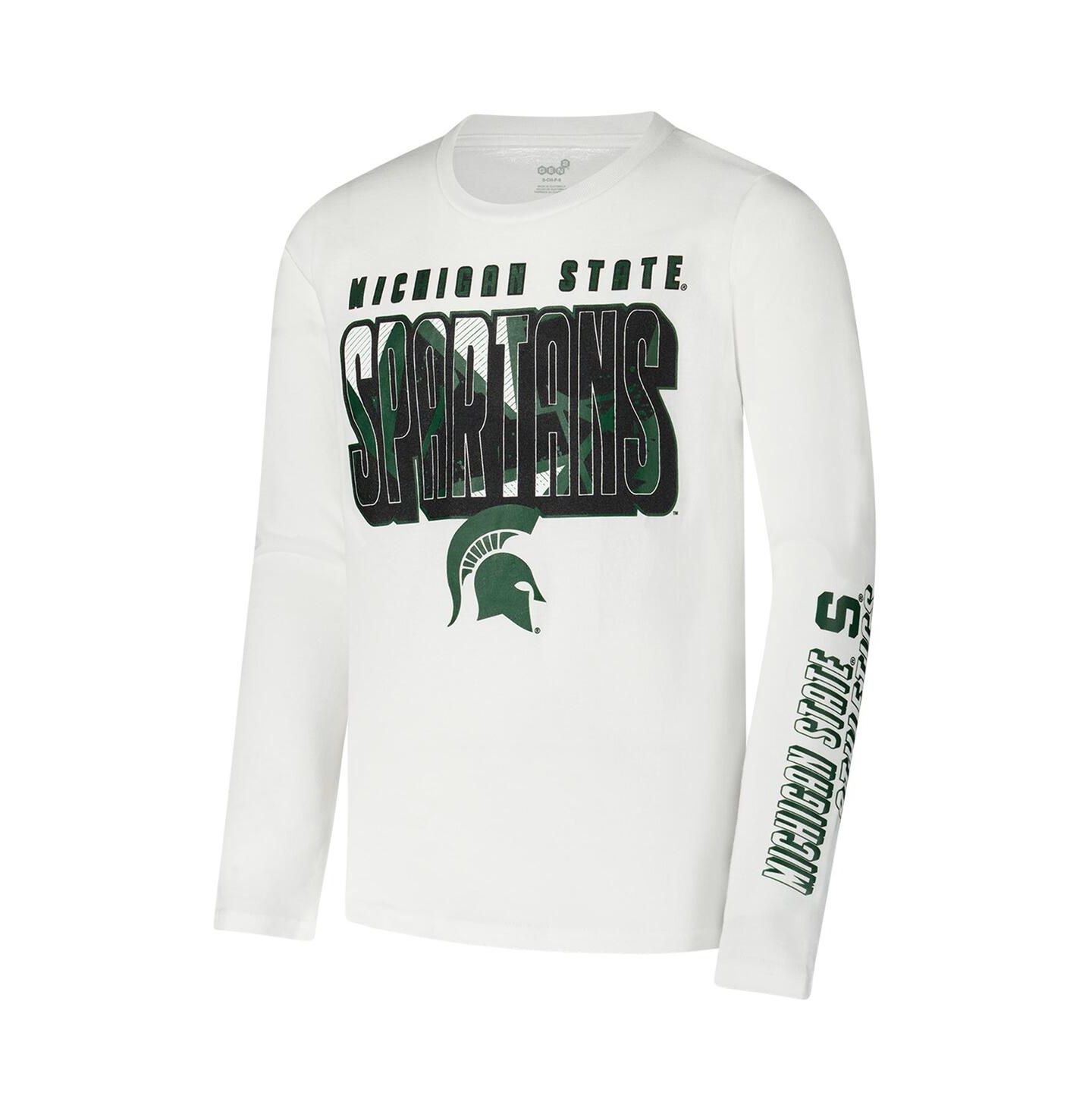 Детские комплекты Outerstuff Michigan State Spartans In the Mix T-Shirt Combo Set — фото 2