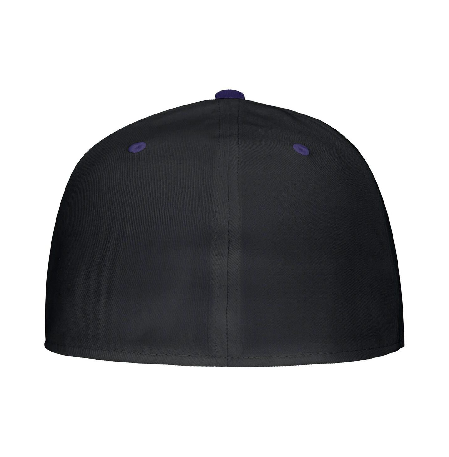 Мужская кепка Nike Black TCU Horned Frogs On-Field Baseball Performance Fitted Hat — фото 2