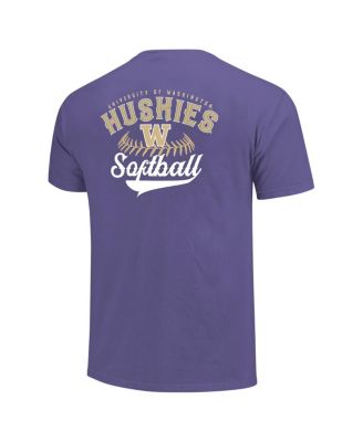 Men's Purple Washington Huskies Softball Walk Off T-Shirt