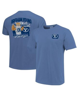 Image One - Men's Royal BYU Cougars Hyperlocal Comfort Colors T-Shirt