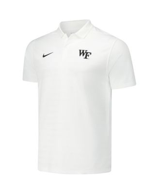 Men's White Wake Forest Demon Deacons 2024/25 Sideline Victory Coaches Performance Polo Shirt