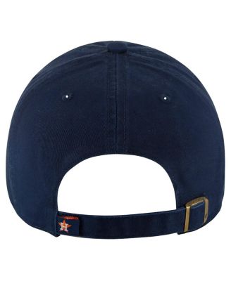 Men's Navy/Orange Houston Astros Clean Up Adjustable Hat