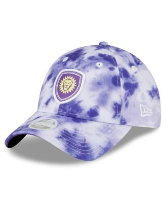 New Era - Women's Purple Orlando City SC Tie-Dye 9TWENTY Adjustable Hat