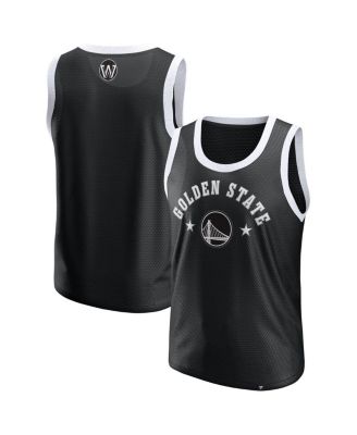 Fanatics - Men's&nbsp; Black Golden State Warriors Mesh Tank Top
