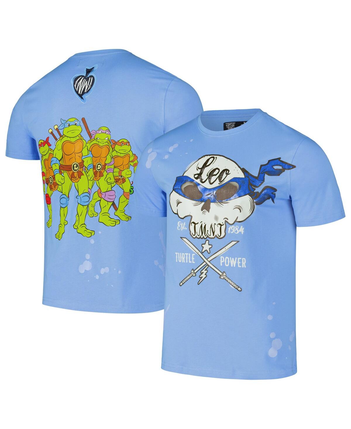Men's Blue Teenage Mutant Ninja Turtles Turtle Power T-Shirt - Blue