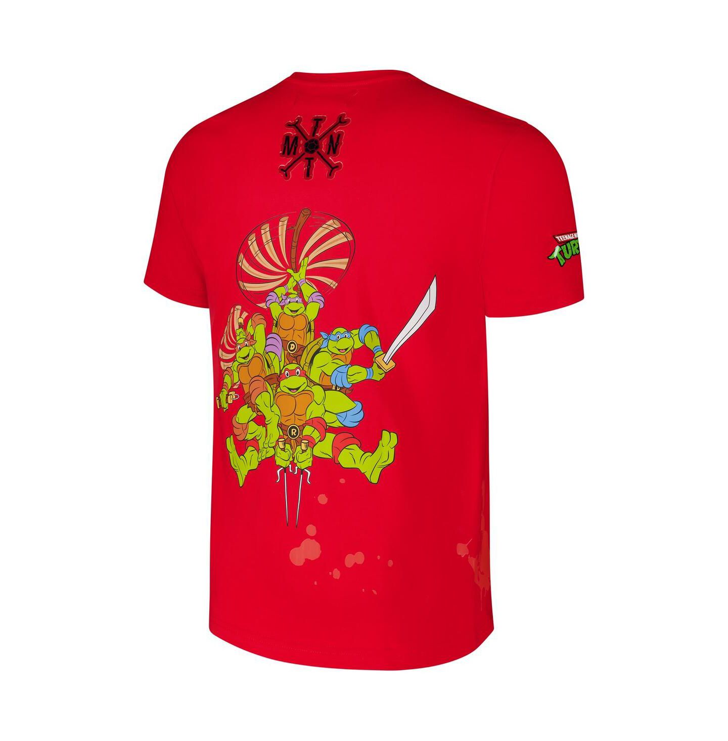 Мужская футболка Freeze Max Red Teenage Mutant Ninja Turtles Turtle Power — фото 2