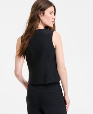 Women's Zip-Front Vest, Exclusively at Macy's