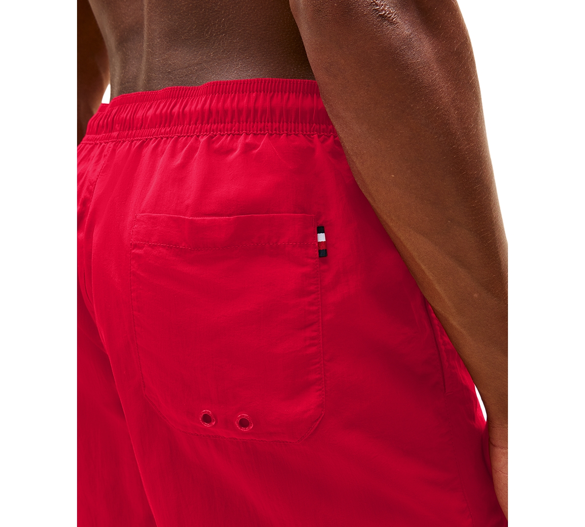 Tommy Hilfiger Men's Long Drawstring 7" Swim Trunks