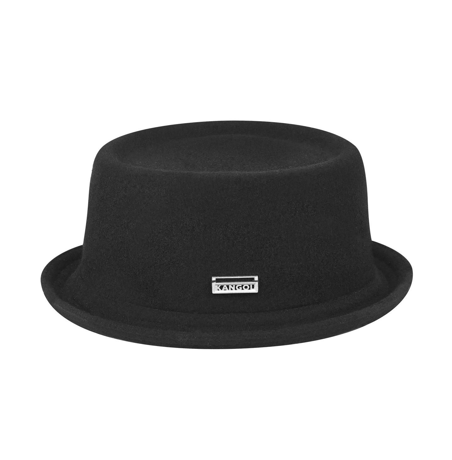 Мужские головные уборы Kangol Wool Mowbray Pork Pie, цвет: Чёрный — фото 2