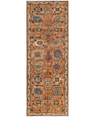 Adorn Hand Woven Rugs Serapi M1945 2'9''x7'10'' Runner Area Rug - Macy's