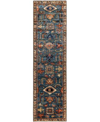 ADORN HAND WOVEN RUGS - Serapi M1945 2'6''x9'5'' Runner Area Rug